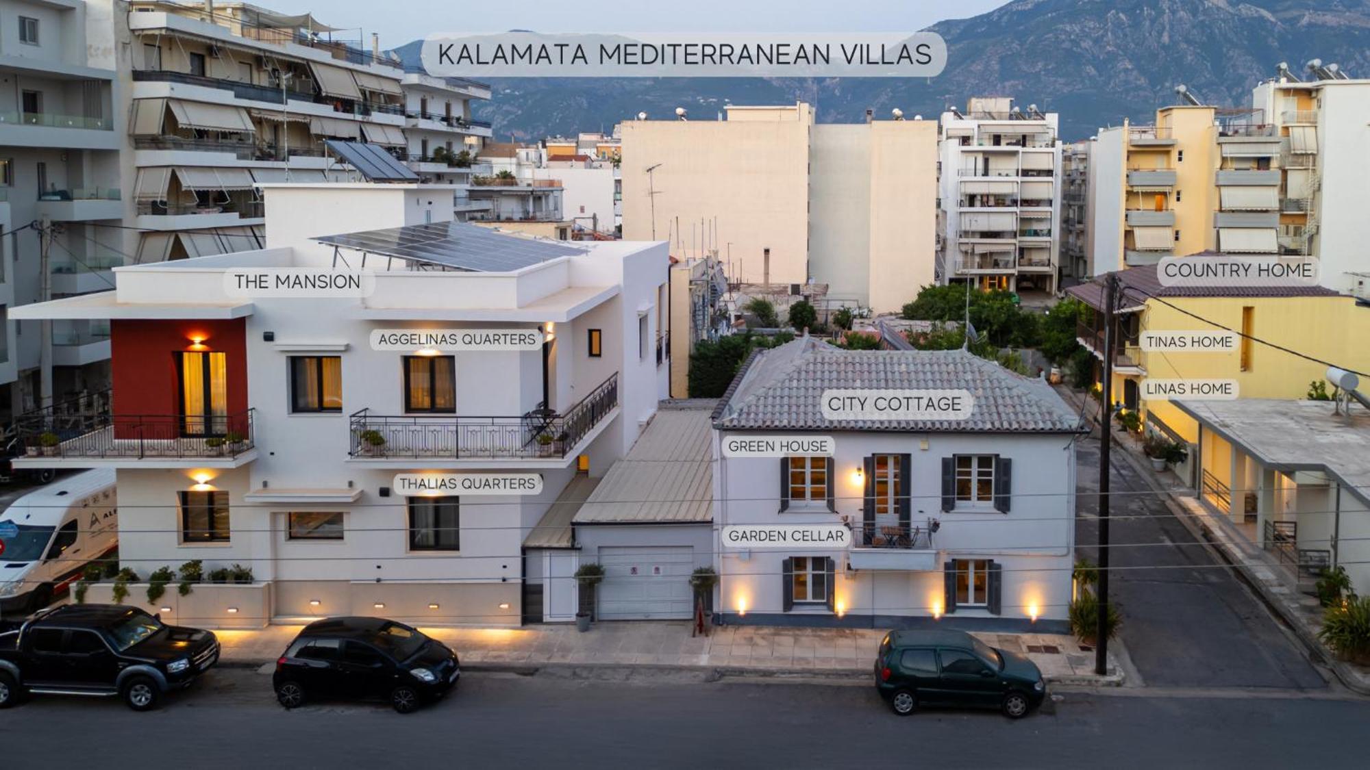 Linas Home - Kalamata Mediterranean Villas Ngoại thất bức ảnh